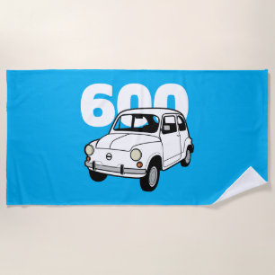 Toalla De Playa 600 blanco v2