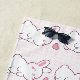 Toalla De Playa A Little Bunny Made of Feelings
