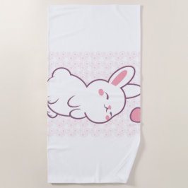 Toalla De Playa A Little Bunny Made of Feelings
