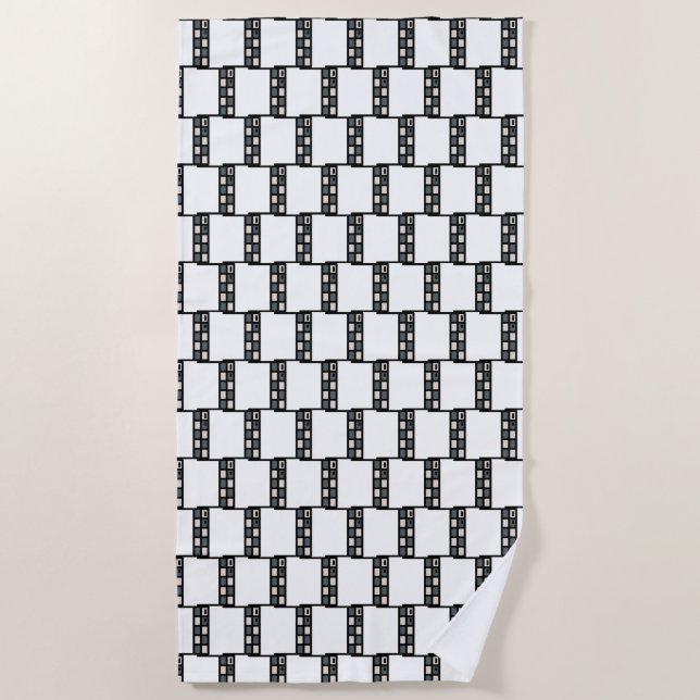 Toalla De Playa Acabado (Anverso)