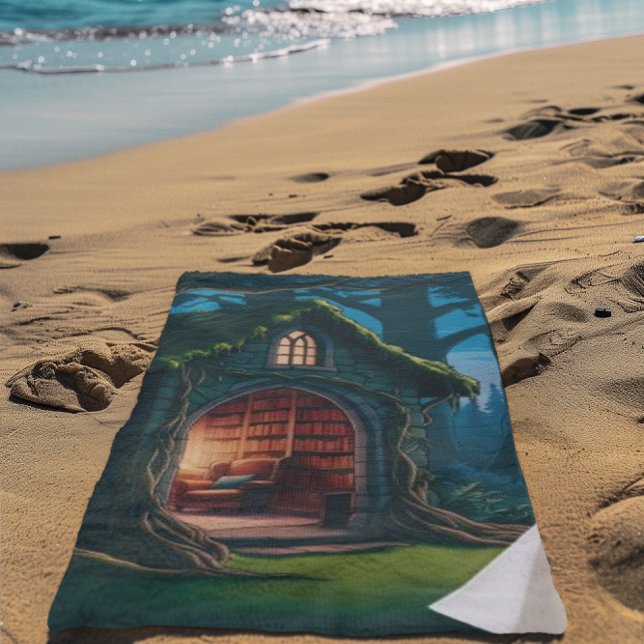 Toalla De Playa Academia Oscura = Regalo por el amante del libro (Subido por el creador)