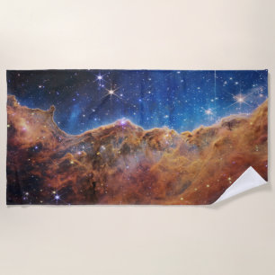 Toalla De Playa Acantilados Cósmicos Nebulosa Carina Telescopio Es