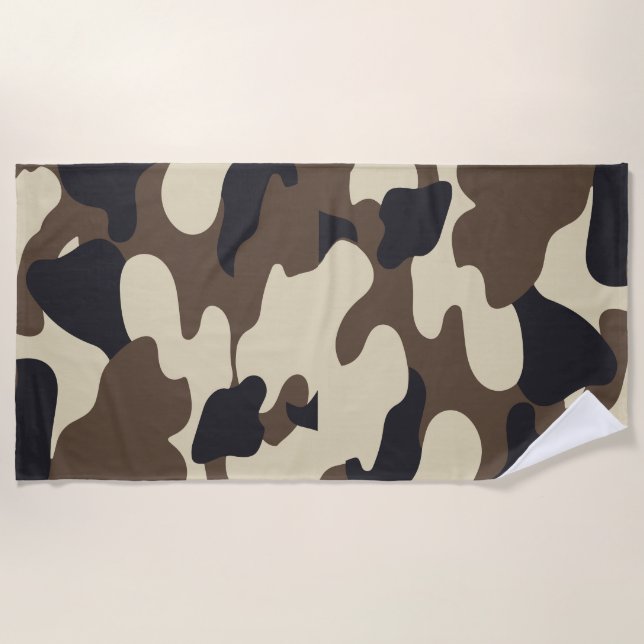 Toalla De Playa Accesorios para camuflaje (Anverso)