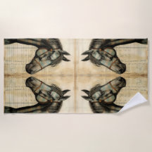 Acentos garabateados del equino armónico