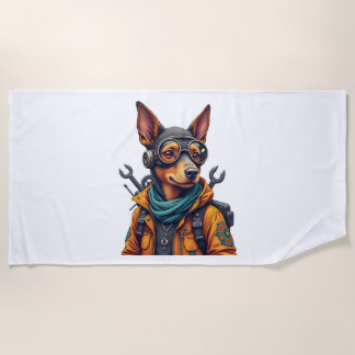Toalla De Playa Adventure Dog