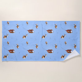 Toalla De Playa Afloramiento que bucea de KiniArt