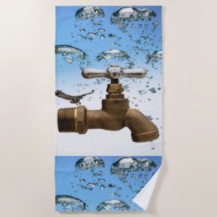 Toalla de playa Águila Faucet
