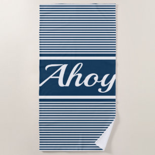 Toalla De Playa Ahoy