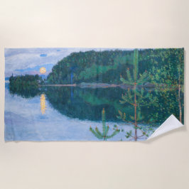 Toalla De Playa Akseli Gallen-Kallela - Noche de primavera