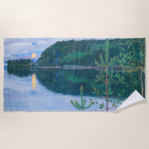 Toalla De Playa Akseli Gallen-Kallela - Noche de primavera