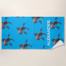 Alarmante Gracioso Gecko Lizard Luz Azul Nombre Pe