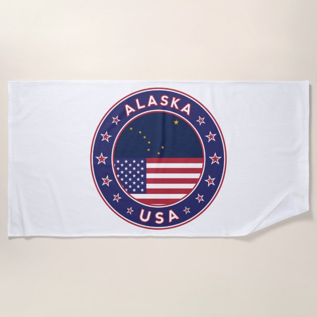 Toalla De Playa Alaska (Anverso)
