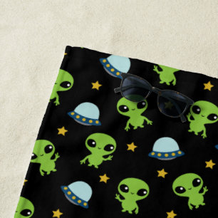 Toalla de playa Aliens