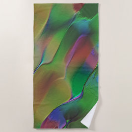 Toalla De Playa Alimentos con predominio del amarillo y el verde