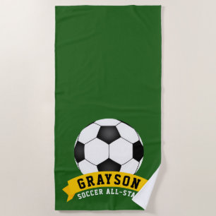 Toalla De Playa All-Star de fútbol