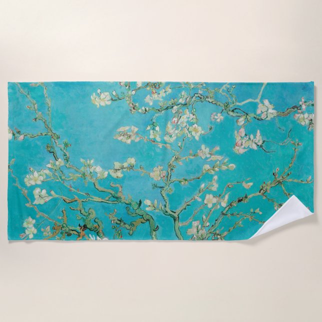 Toalla De Playa Almond Blossom Van Gogh (Anverso)
