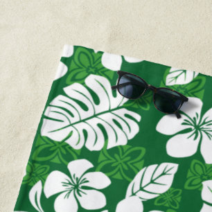 TOALLA DE PLAYA ALOHA FRIDAY (VERDE)