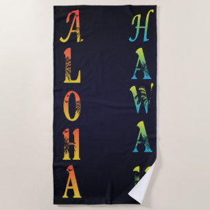 Toalla De Playa Aloha Hawaii
