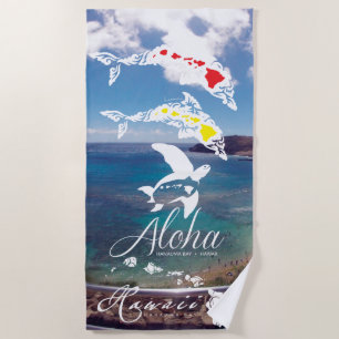 Toalla De Playa Aloha Hawaii