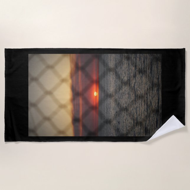 Toalla De Playa Amanecer encadenado (Anverso)