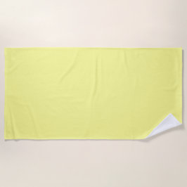 Toalla De Playa Amarillo