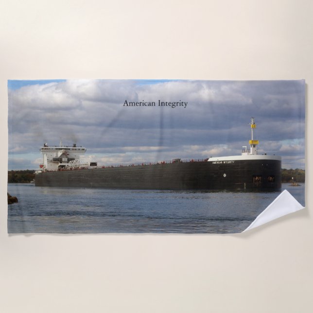 toalla de playa American Integrity (Anverso)