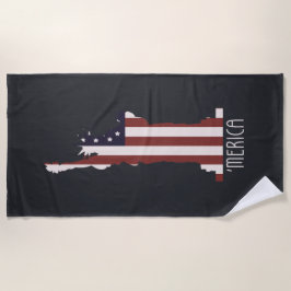 Toalla De Playa American Liberty