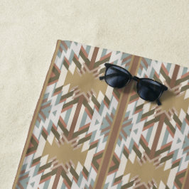 Toalla De Playa American Southwest Desert Colors Inspired Design