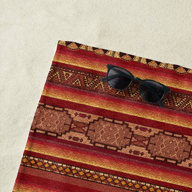 Toalla De Playa Americano nativo (In situ)