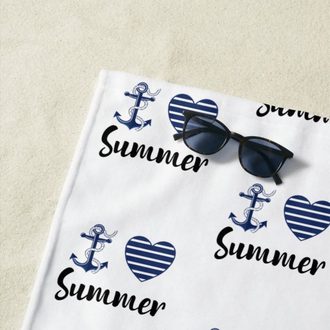 Toalla De Playa Amo el verano (In situ)