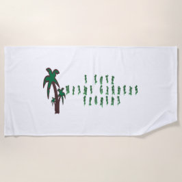 Toalla De Playa Amo Miami Gardens Florida