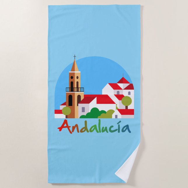 Toalla De Playa Andalucía 1 (Anverso)