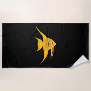 Toalla De Playa AngelFish_Beautiful Swimmer