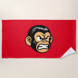 Toalla De Playa Angry Ape