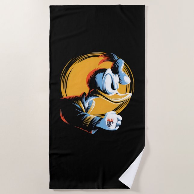 Toalla De Playa  Angry Duck (Anverso)