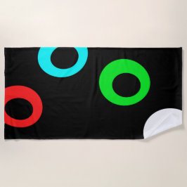 Toalla De Playa Anillos voladores