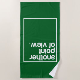 Toalla De Playa Another point of view