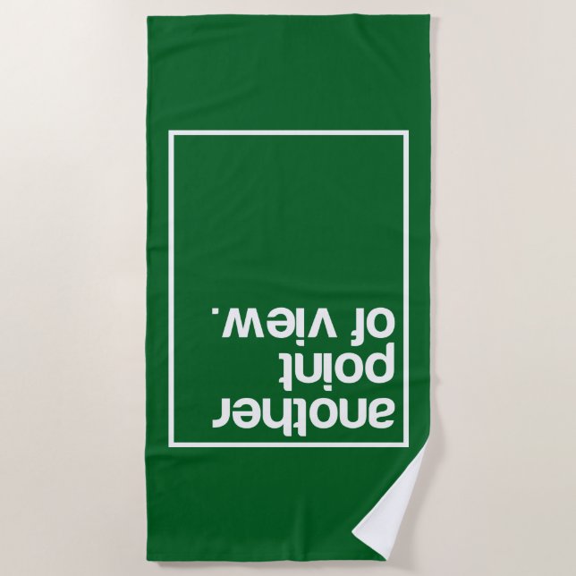 Toalla De Playa Another point of view (Anverso)