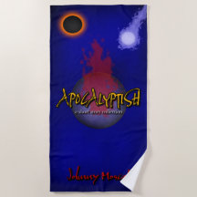 Toalla de playa apocalíptica