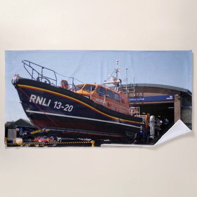 Toalla De Playa Apoya a la RNLI (Anverso)