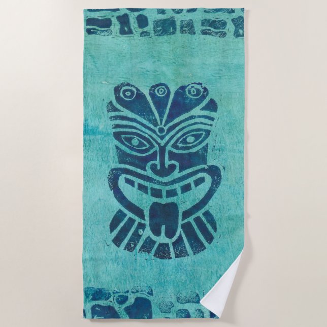 Toalla de playa Aqua Tiki (Anverso)
