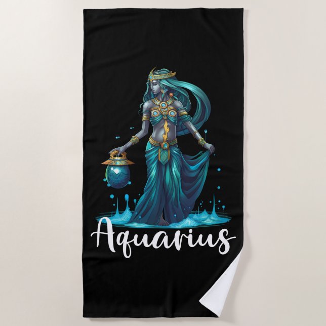 Toalla de playa Aquarius (Anverso)