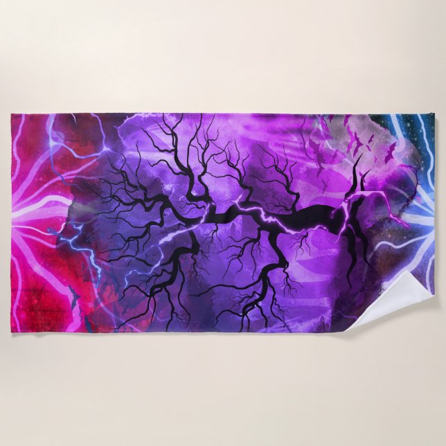 Toalla De Playa Árbol fantasma (Anverso)