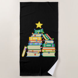 Toalla De Playa Árbol navideño galáctico II