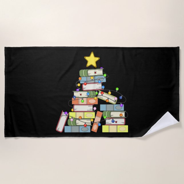 Toalla De Playa Árbol navideño I (Anverso)