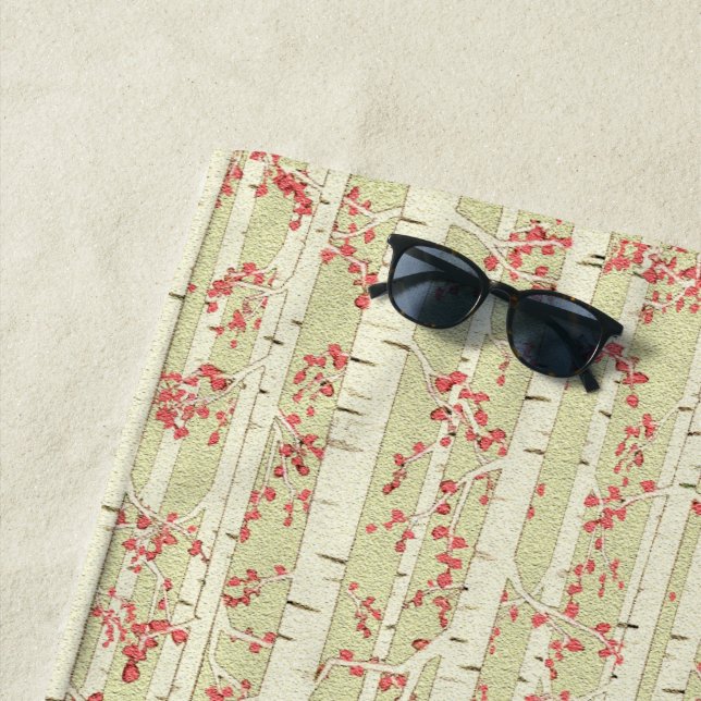 Toalla De Playa árboles de abedul (In situ)