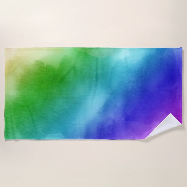 Toalla De Playa Arco de arcoiris (Anverso)