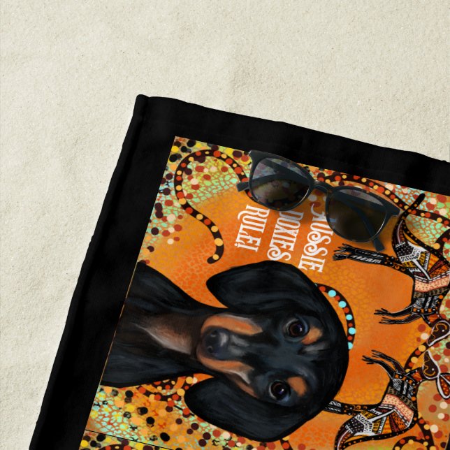 TOALLA DE PLAYA ARTE AUSTRALIA (In situ)