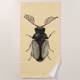 Toalla De Playa Arte de escarabajo de Lover