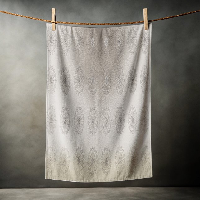 Toalla De Playa Arte de estampado textil floral de arena (Subido por el creador)